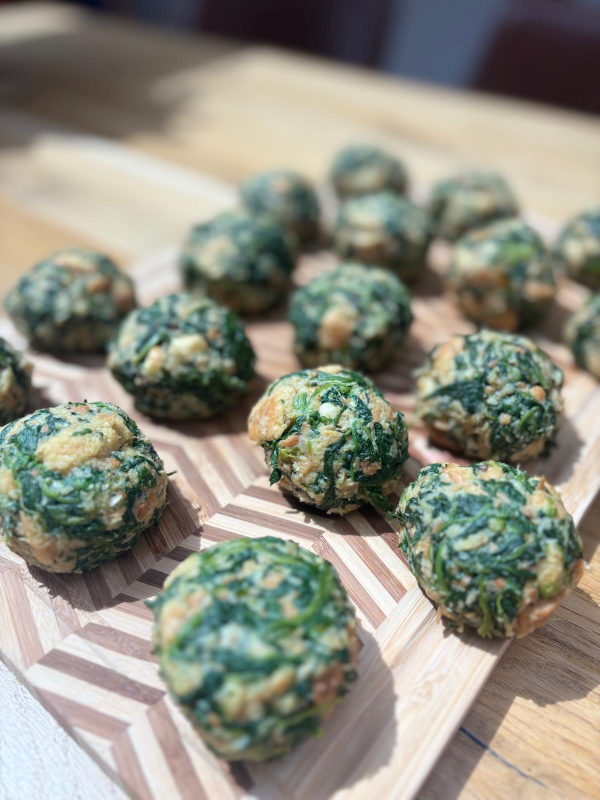 Spinatknödel