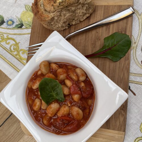 Bohnen in Tomatensauce - Samcook's Talking Pots
