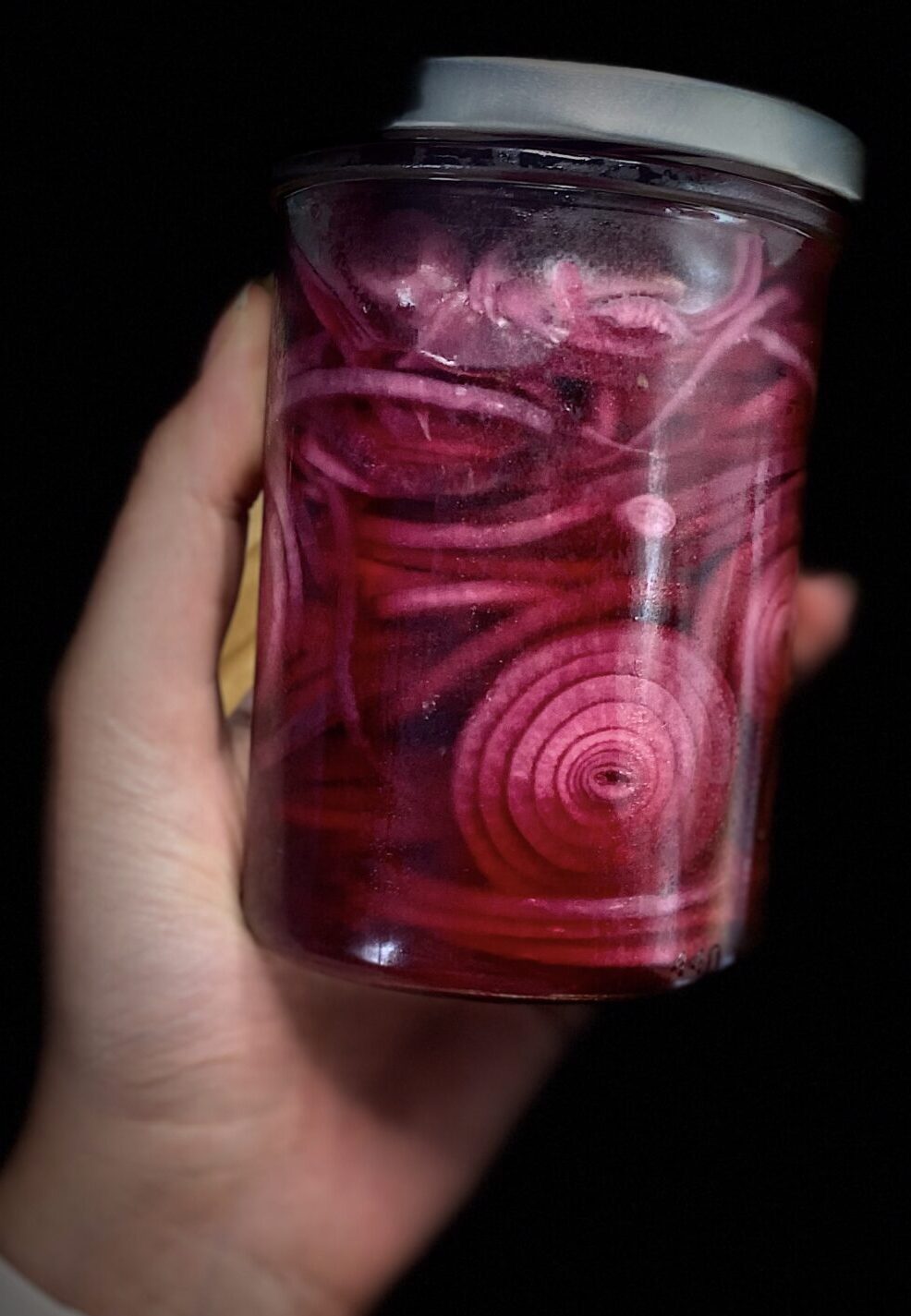 Eingelegte Rote Zwiebeln
